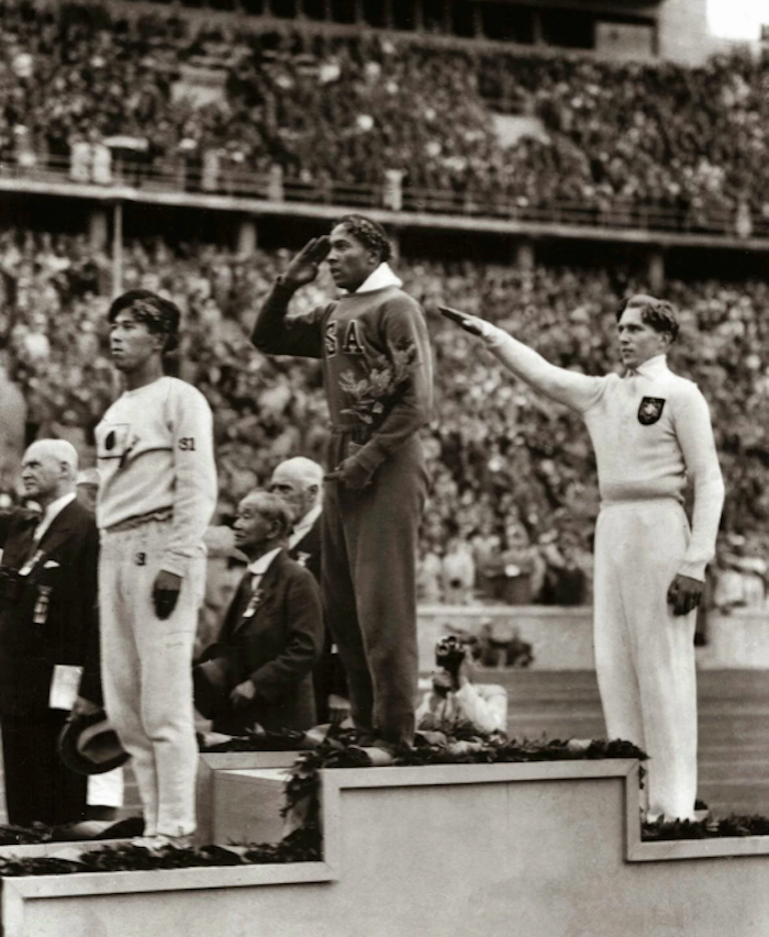 Jesse owens wins gold