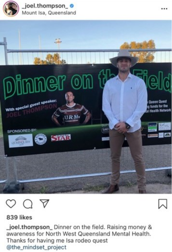 Joel Thompson Inspires at Mental Health Fundraiser